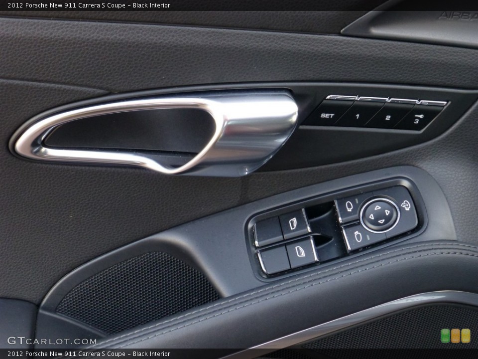 Black Interior Controls for the 2012 Porsche New 911 Carrera S Coupe #78149607