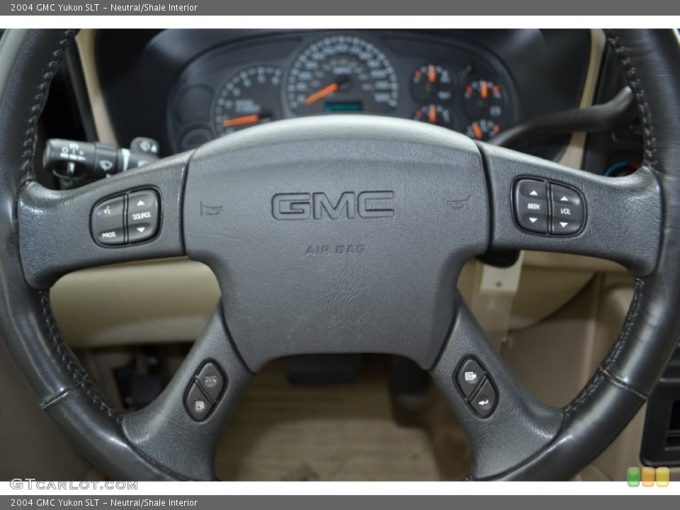 Neutral/Shale Interior Steering Wheel for the 2004 GMC Yukon SLT #78150703