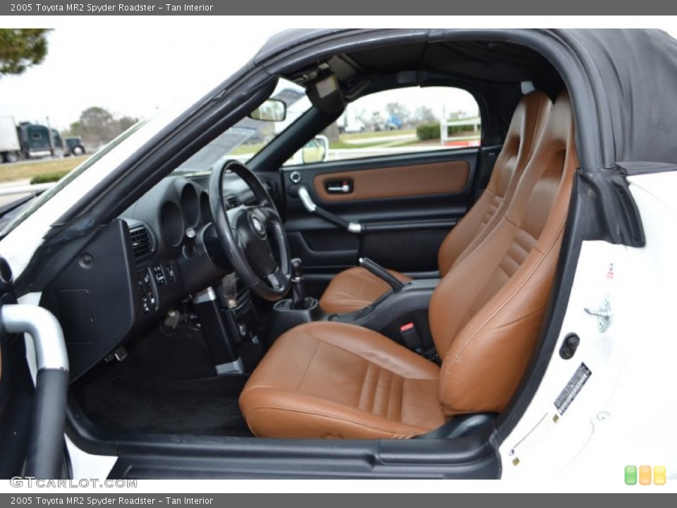 Tan Interior Photo for the 2005 Toyota MR2 Spyder Roadster #78151005