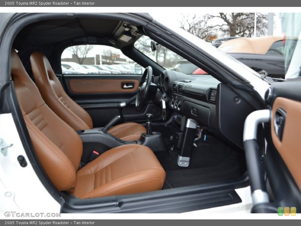 Tan Interior Front Seat for the 2005 Toyota MR2 Spyder Roadster #78151024
