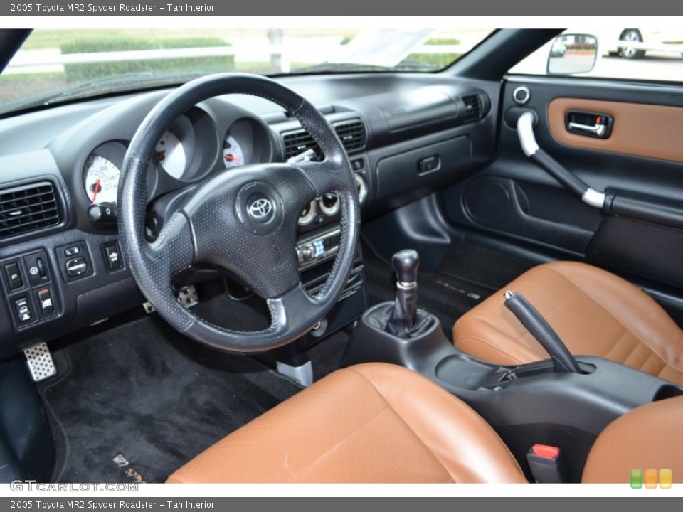 Tan 2005 Toyota MR2 Spyder Interiors