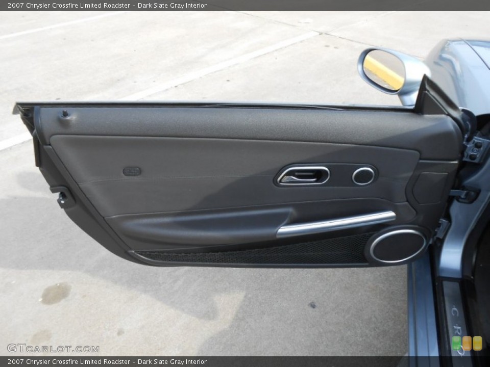 Dark Slate Gray Interior Door Panel for the 2007 Chrysler Crossfire Limited Roadster #78151978