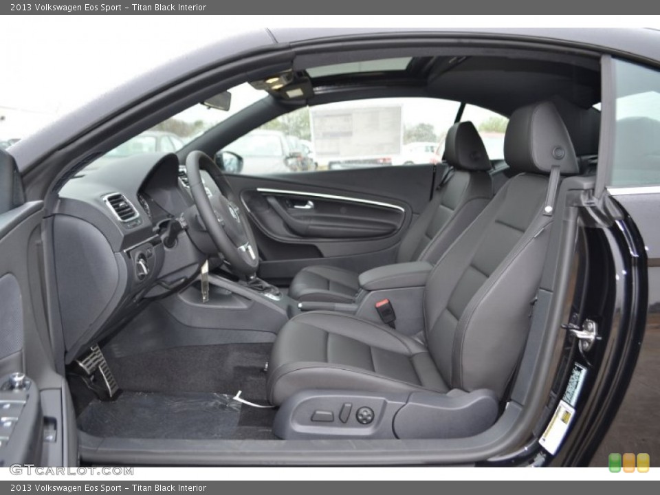 Titan Black Interior Photo for the 2013 Volkswagen Eos Sport #78152510