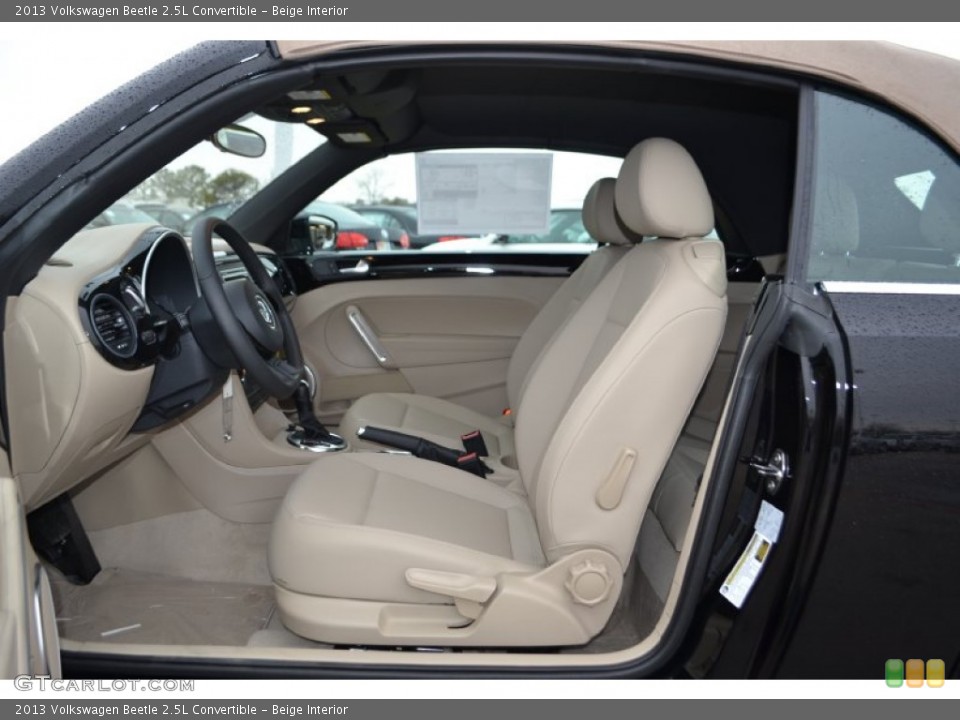 Beige Interior Photo for the 2013 Volkswagen Beetle 2.5L Convertible #78152907