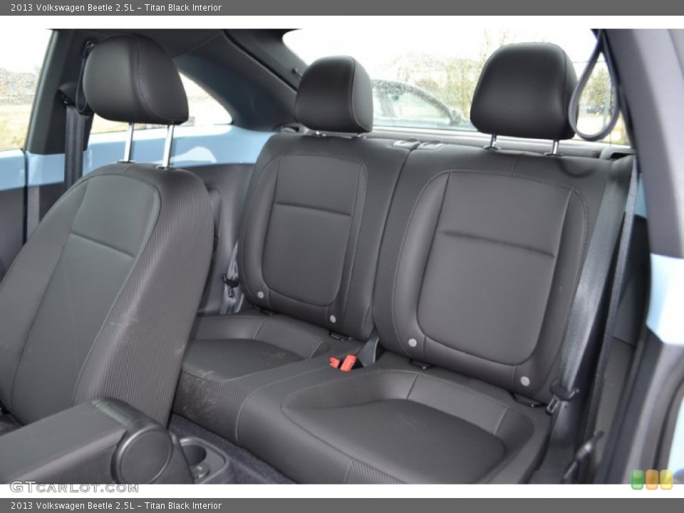 Titan Black Interior Rear Seat for the 2013 Volkswagen Beetle 2.5L #78153180