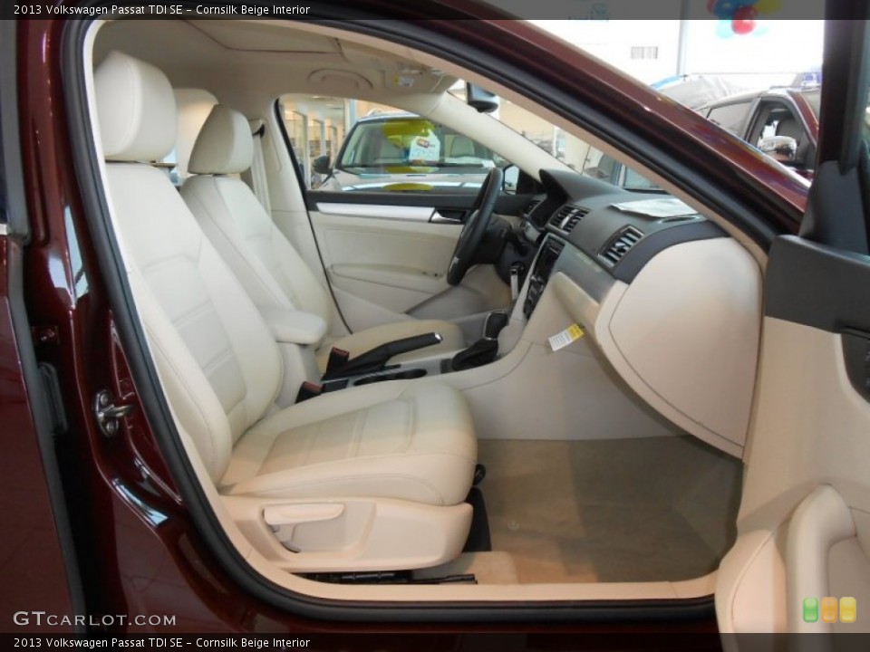Cornsilk Beige Interior Photo for the 2013 Volkswagen Passat TDI SE #78153273
