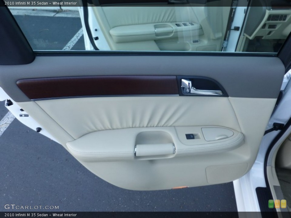 Wheat Interior Door Panel for the 2010 Infiniti M 35 Sedan #78153361