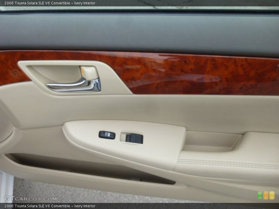 Ivory Interior Door Panel for the 2006 Toyota Solara SLE V6 Convertible #78153364