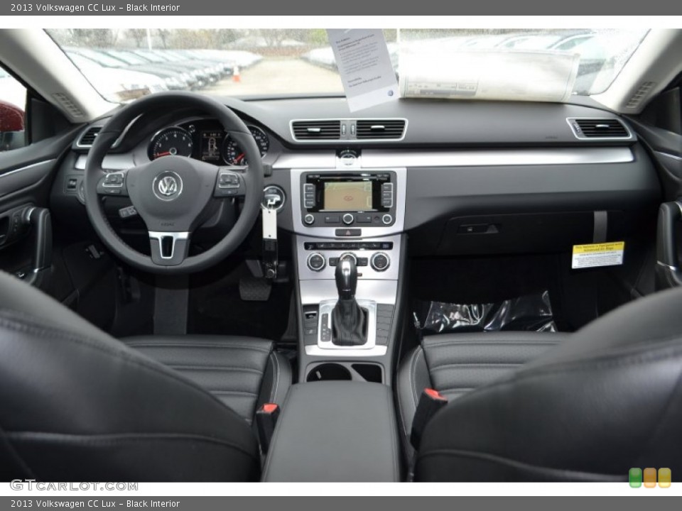 Black Interior Dashboard for the 2013 Volkswagen CC Lux #78153855