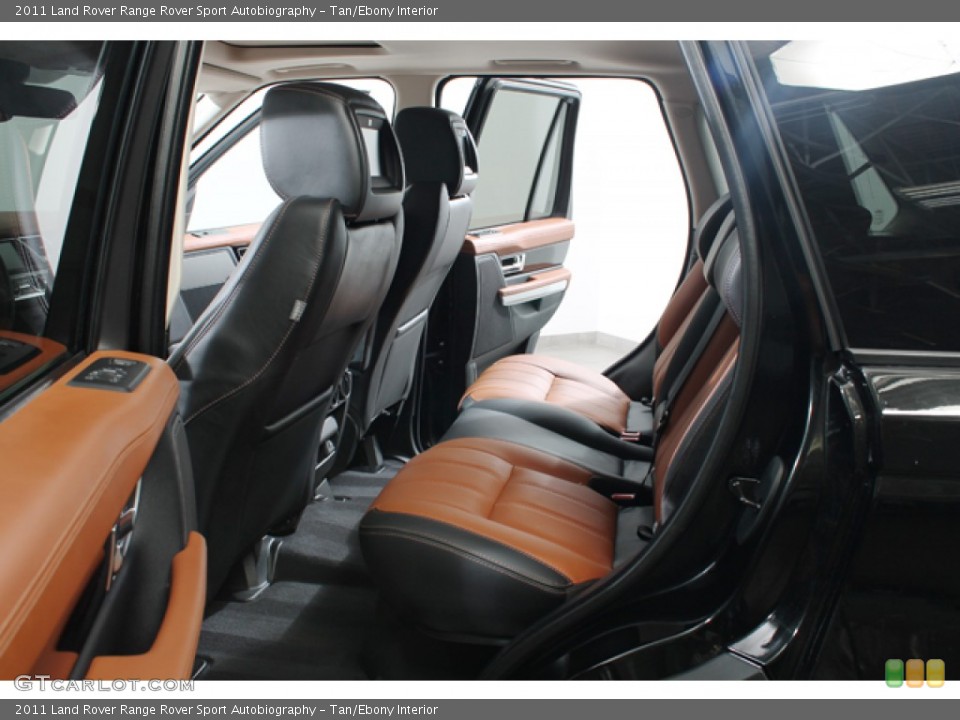 Tan/Ebony Interior Rear Seat for the 2011 Land Rover Range Rover Sport Autobiography #78154090