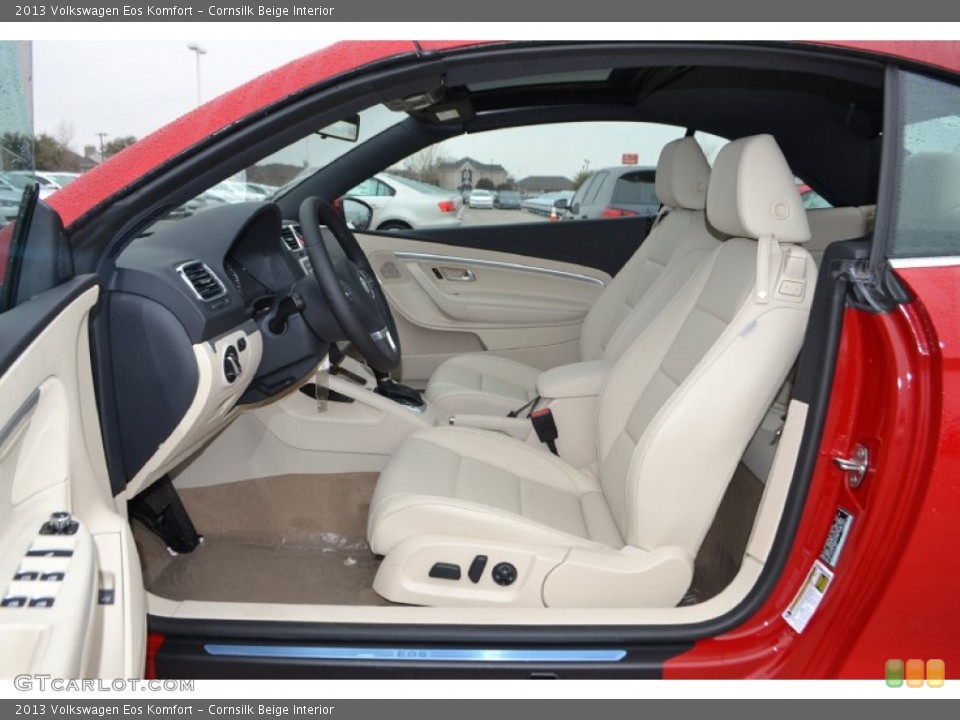 Cornsilk Beige Interior Photo for the 2013 Volkswagen Eos Komfort #78154614