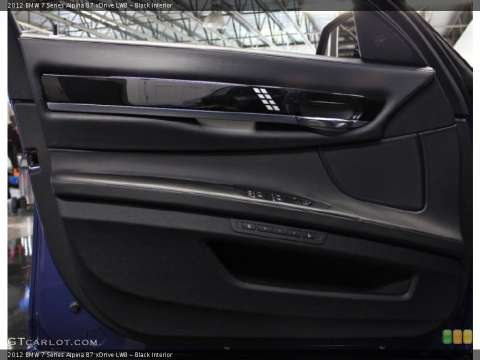 Black Interior Door Panel for the 2012 BMW 7 Series Alpina B7 xDrive LWB #78156812
