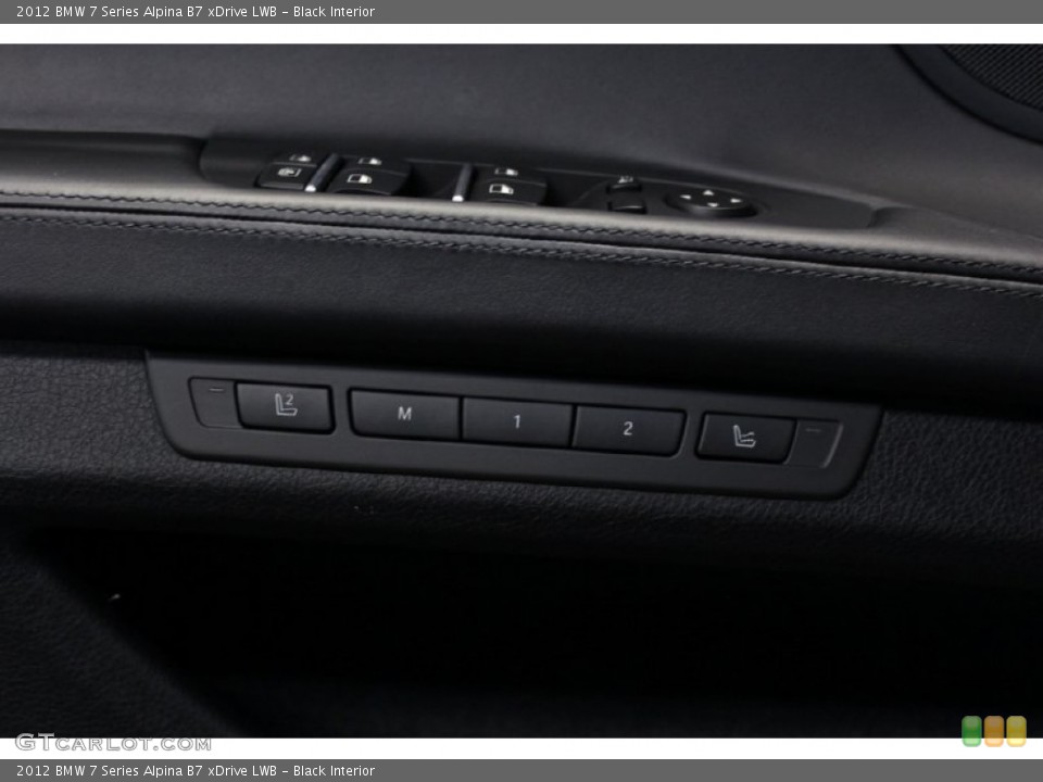 Black Interior Controls for the 2012 BMW 7 Series Alpina B7 xDrive LWB #78156852