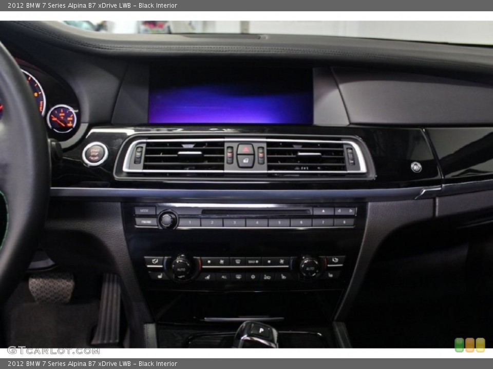 Black Interior Controls for the 2012 BMW 7 Series Alpina B7 xDrive LWB #78157169