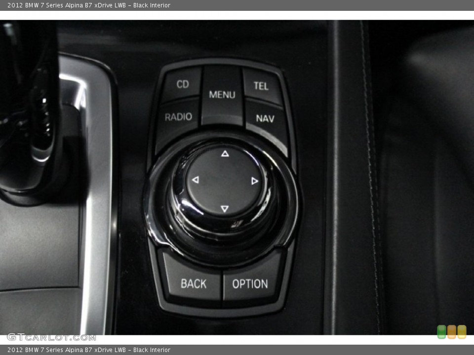 Black Interior Controls for the 2012 BMW 7 Series Alpina B7 xDrive LWB #78157238