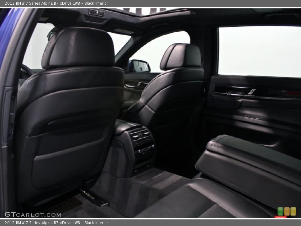 Black Interior Photo for the 2012 BMW 7 Series Alpina B7 xDrive LWB #78157375
