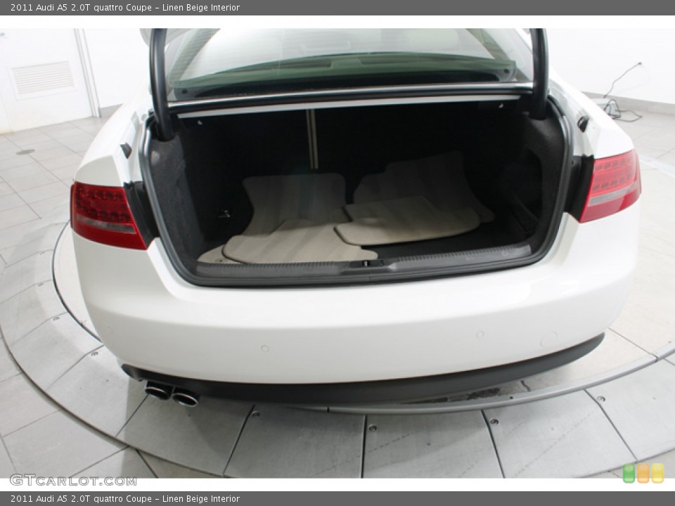 Linen Beige Interior Trunk for the 2011 Audi A5 2.0T quattro Coupe #78158790