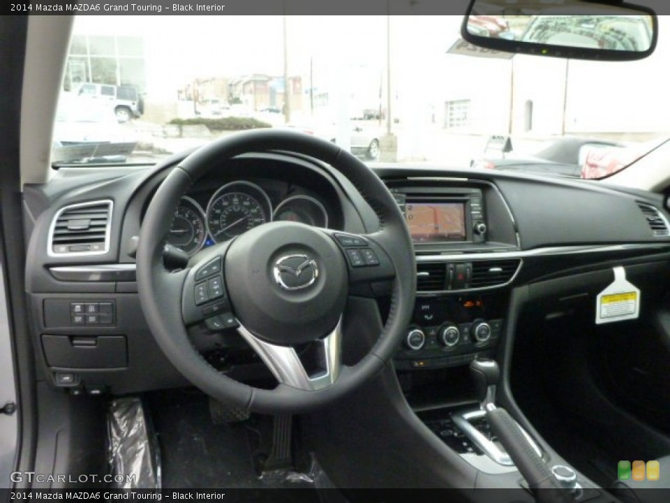 Black Interior Dashboard for the 2014 Mazda MAZDA6 Grand Touring #78159430