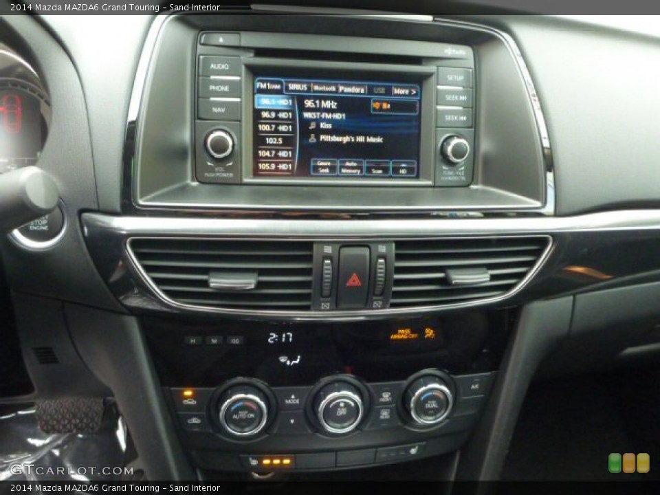 Sand Interior Controls for the 2014 Mazda MAZDA6 Grand Touring #78159965