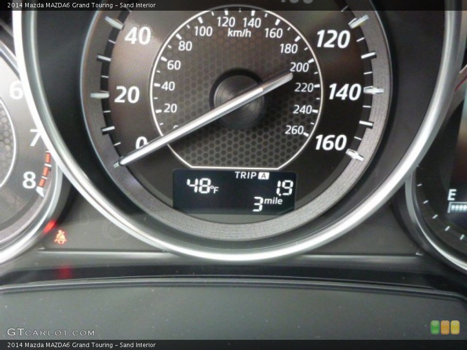 Sand Interior Gauges for the 2014 Mazda MAZDA6 Grand Touring #78159980