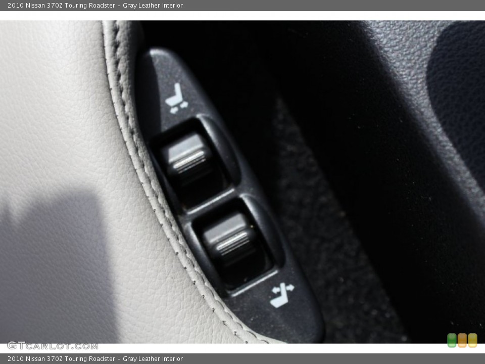 Gray Leather Interior Controls for the 2010 Nissan 370Z Touring Roadster #78160143