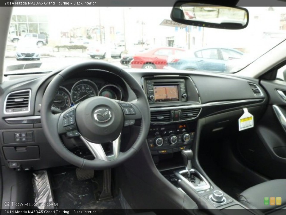 Black Interior Dashboard for the 2014 Mazda MAZDA6 Grand Touring #78160223