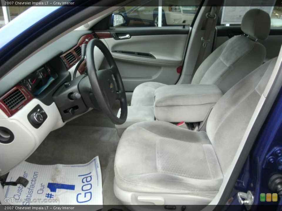 Gray Interior Photo for the 2007 Chevrolet Impala LT #78160527