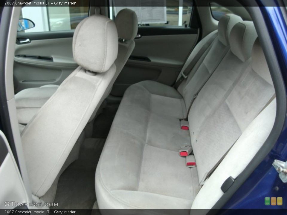 Gray Interior Rear Seat for the 2007 Chevrolet Impala LT #78160550