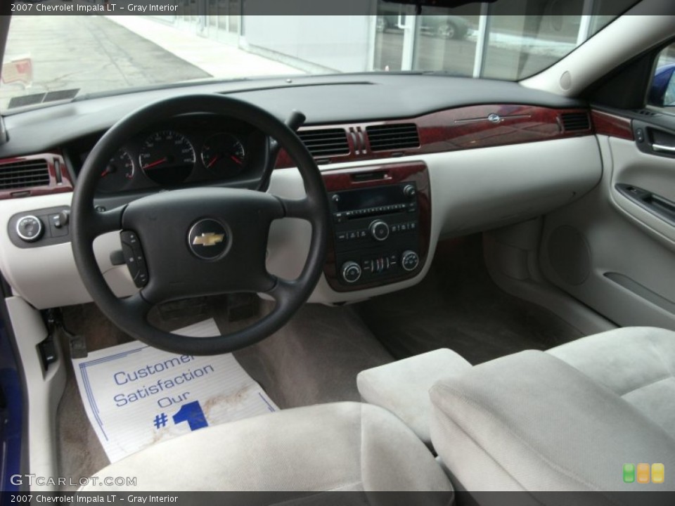 Gray Interior Prime Interior for the 2007 Chevrolet Impala LT #78160573