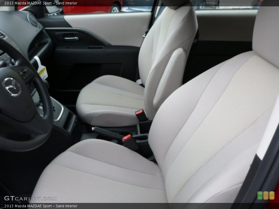 Sand 2013 Mazda MAZDA5 Interiors
