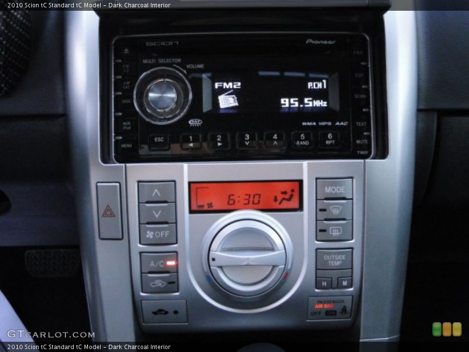 Dark Charcoal Interior Controls for the 2010 Scion tC  #78161135