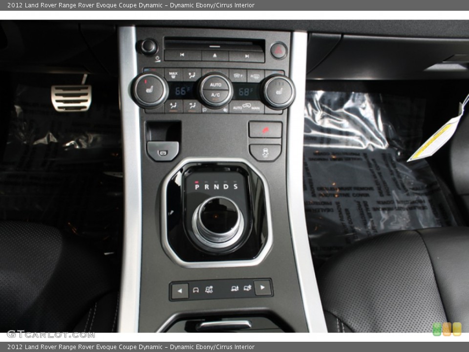 Dynamic Ebony/Cirrus Interior Transmission for the 2012 Land Rover Range Rover Evoque Coupe Dynamic #78161157
