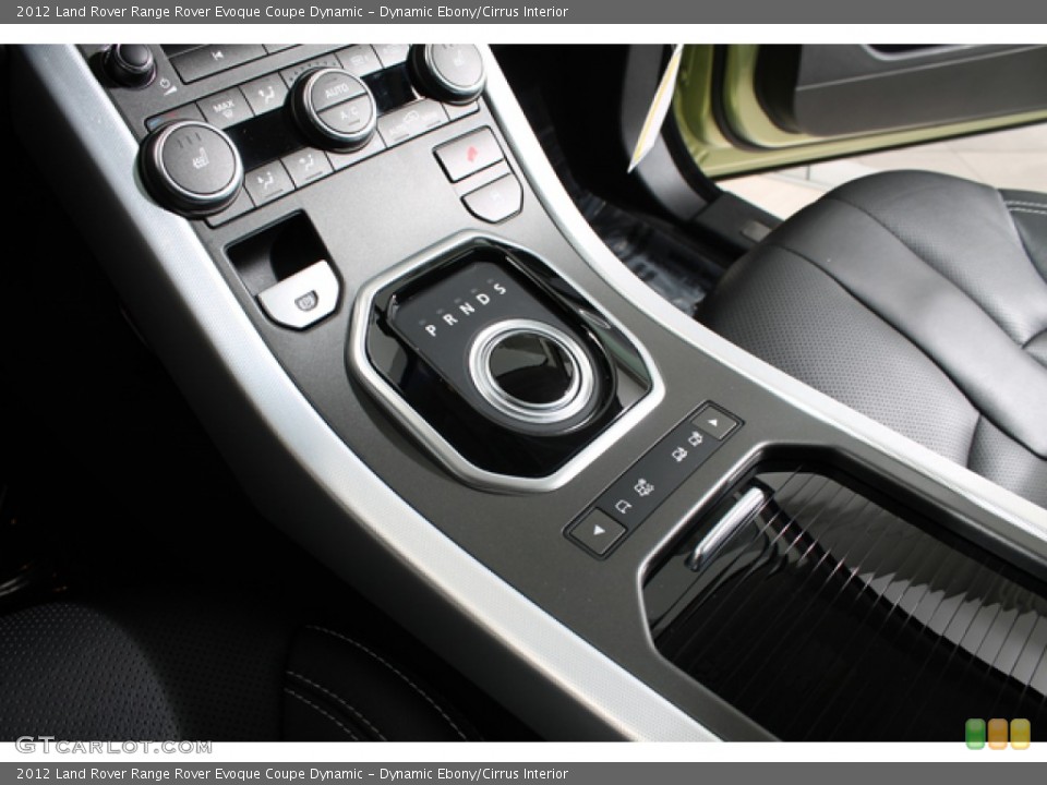 Dynamic Ebony/Cirrus Interior Transmission for the 2012 Land Rover Range Rover Evoque Coupe Dynamic #78161178