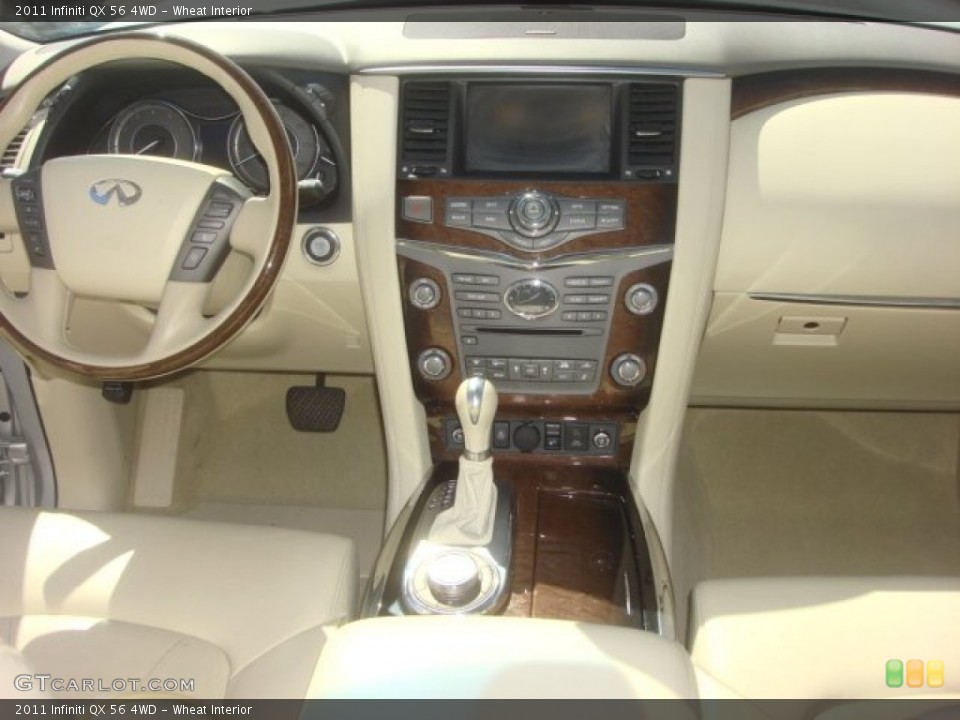 Wheat Interior Dashboard for the 2011 Infiniti QX 56 4WD #78161610