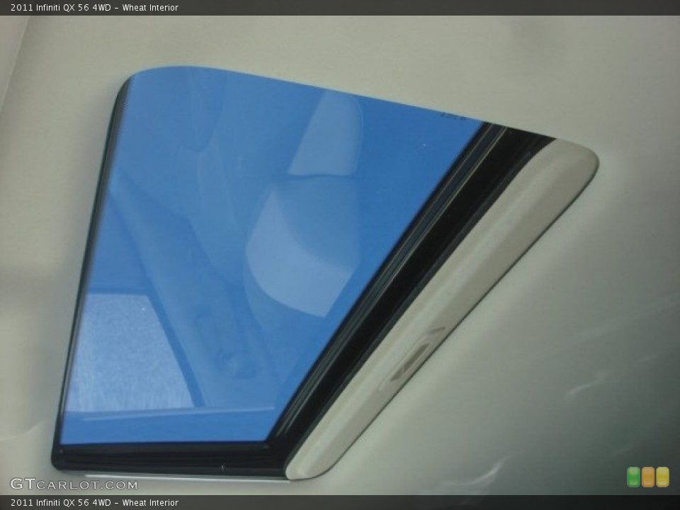 Wheat Interior Sunroof for the 2011 Infiniti QX 56 4WD #78161658