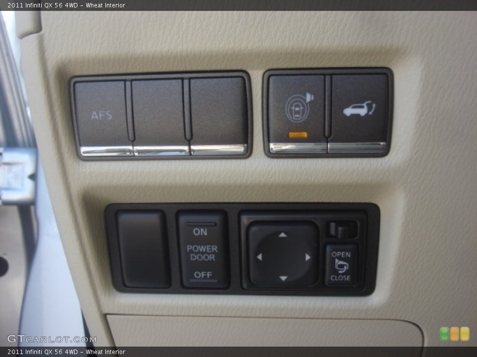 Wheat Interior Controls for the 2011 Infiniti QX 56 4WD #78161694