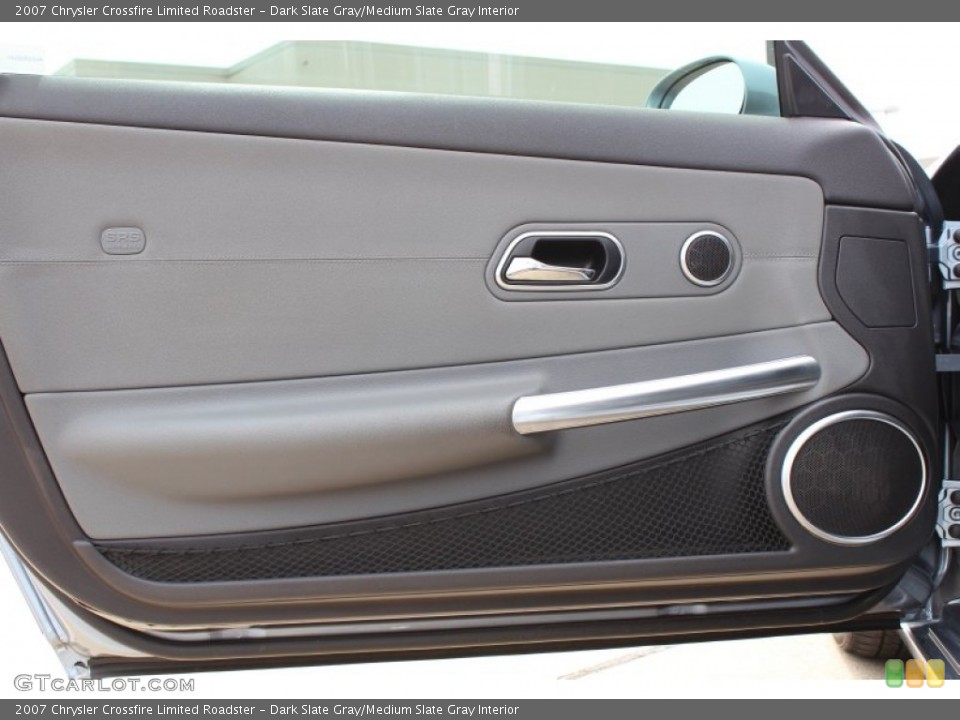 Dark Slate Gray/Medium Slate Gray Interior Door Panel for the 2007 Chrysler Crossfire Limited Roadster #78161736