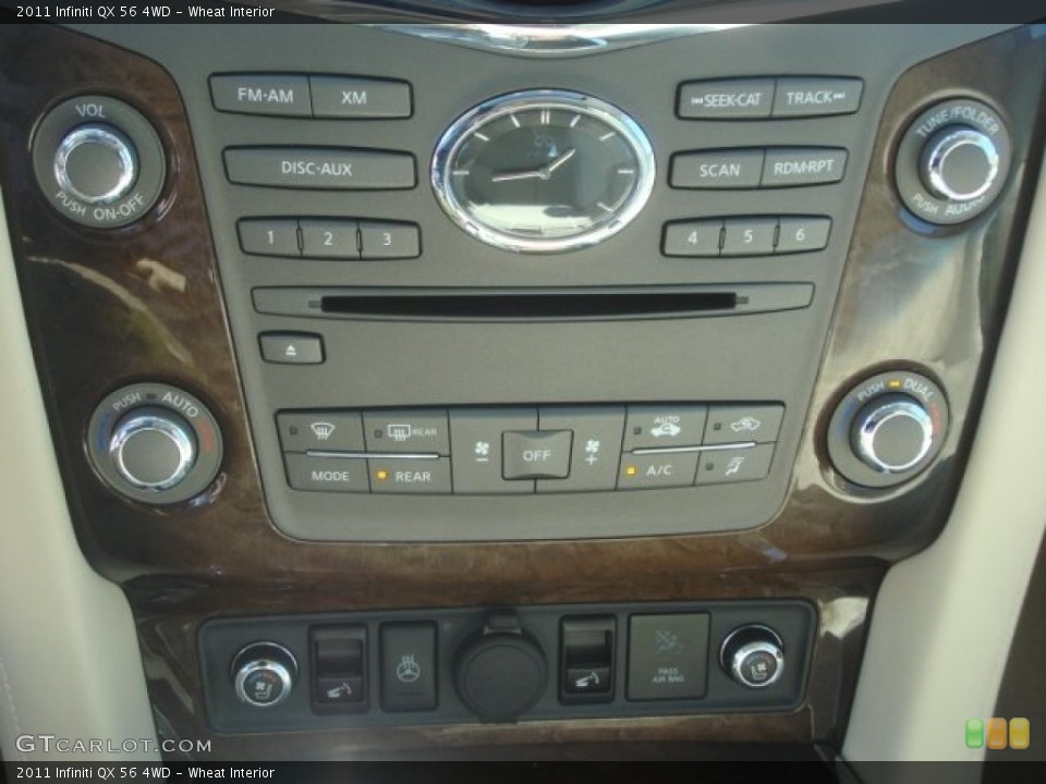 Wheat Interior Controls for the 2011 Infiniti QX 56 4WD #78161769
