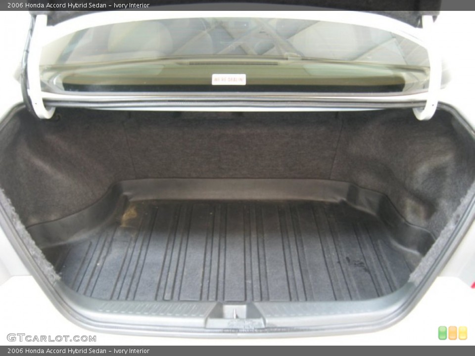 Ivory Interior Trunk for the 2006 Honda Accord Hybrid Sedan #78164780