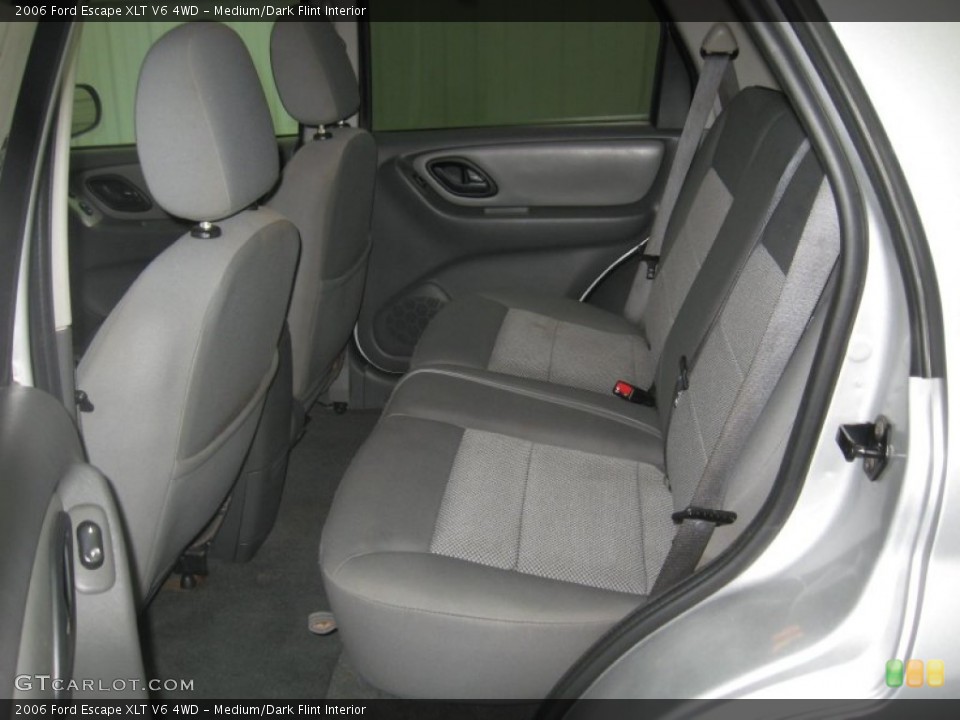 Medium/Dark Flint Interior Rear Seat for the 2006 Ford Escape XLT V6 4WD #78166132