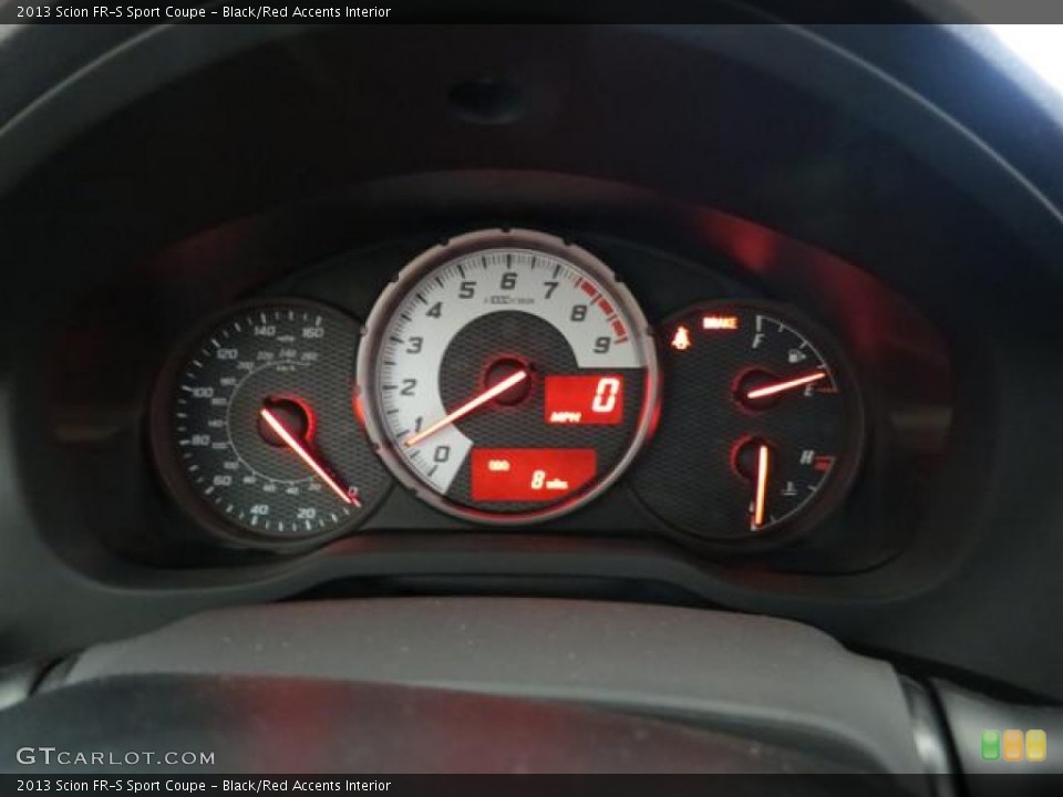 Black/Red Accents Interior Gauges for the 2013 Scion FR-S Sport Coupe #78166437