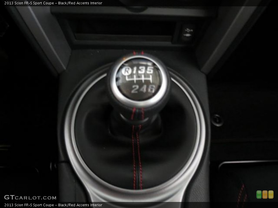 Black/Red Accents Interior Transmission for the 2013 Scion FR-S Sport Coupe #78166467