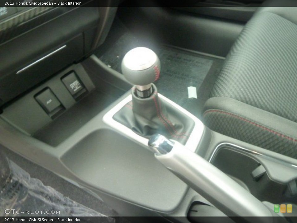 Black Interior Transmission for the 2013 Honda Civic Si Sedan #78167301