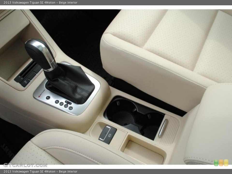Beige Interior Transmission for the 2013 Volkswagen Tiguan SE 4Motion #78169353
