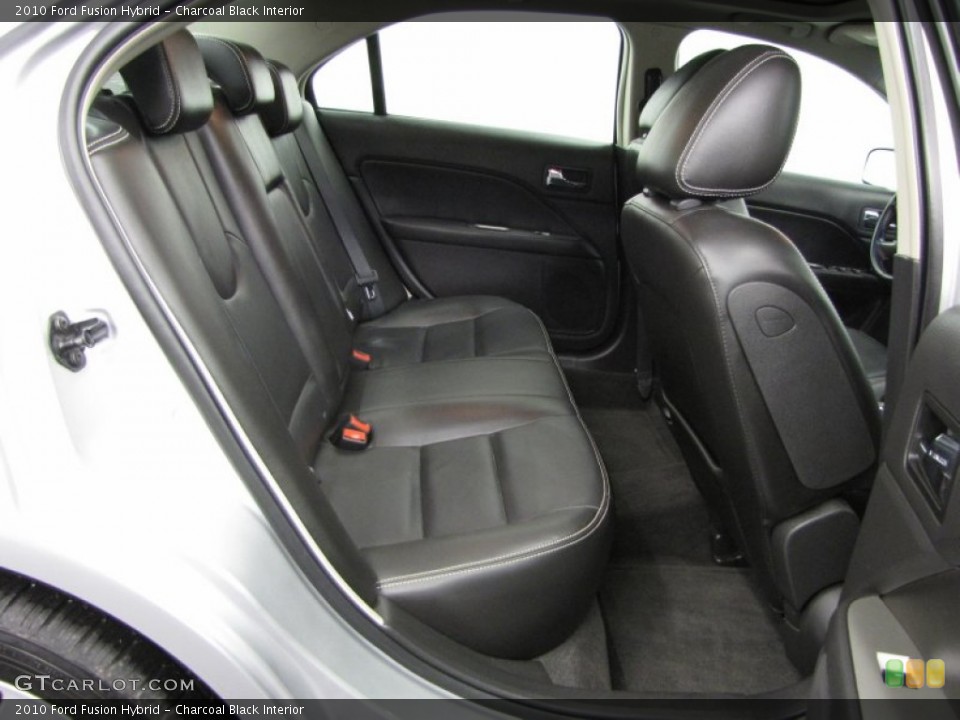 Charcoal Black Interior Rear Seat for the 2010 Ford Fusion Hybrid #78170160