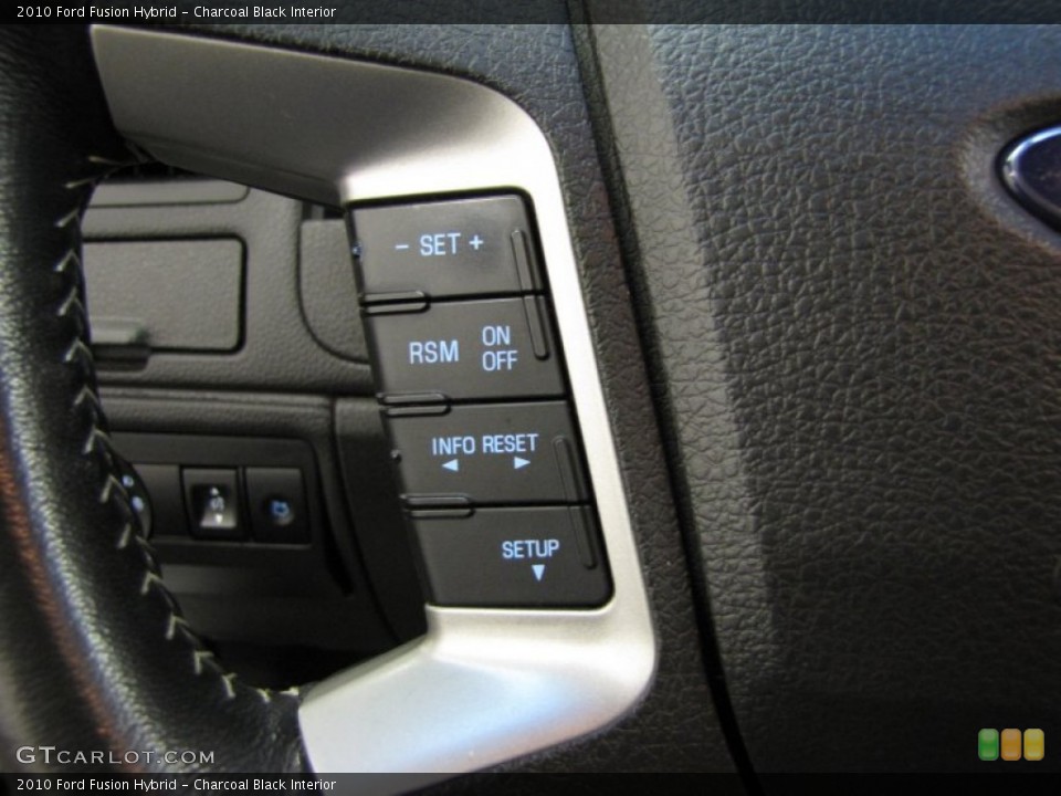 Charcoal Black Interior Controls for the 2010 Ford Fusion Hybrid #78170326
