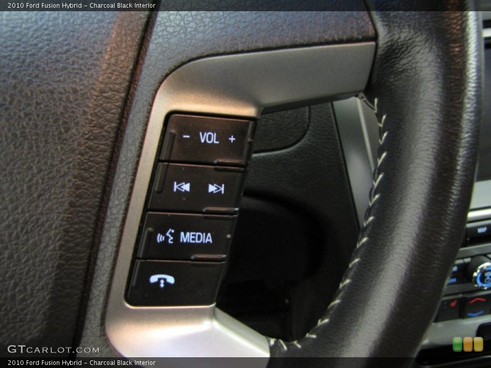 Charcoal Black Interior Controls for the 2010 Ford Fusion Hybrid #78170347