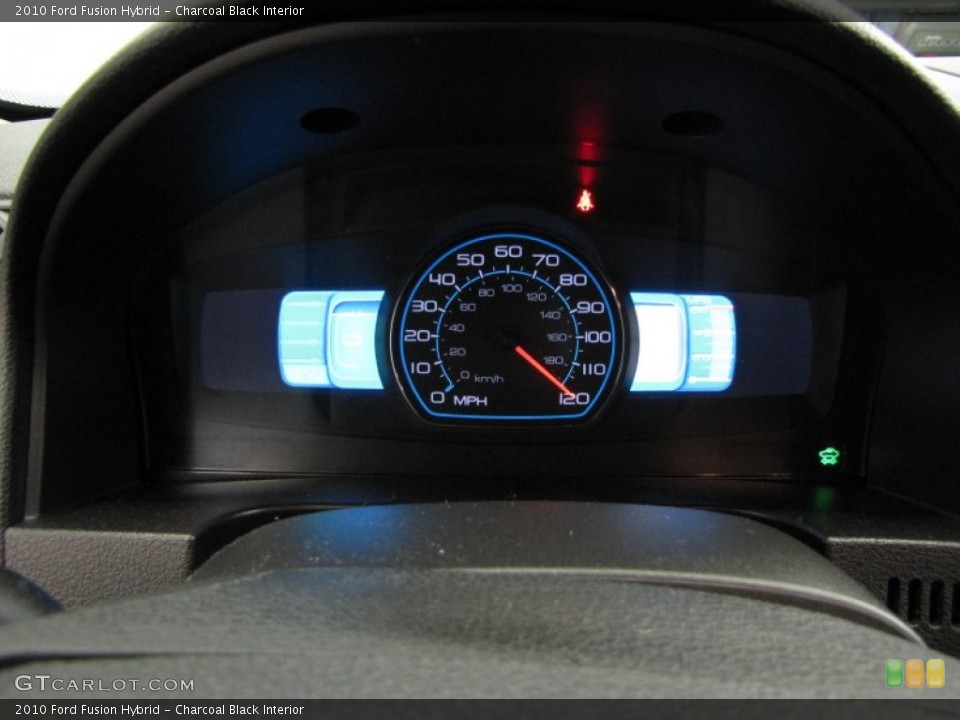 Charcoal Black Interior Gauges for the 2010 Ford Fusion Hybrid #78170390
