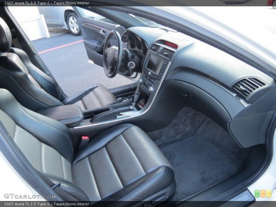 Taupe/Ebony Interior Photo for the 2007 Acura TL 3.5 Type-S #78170553