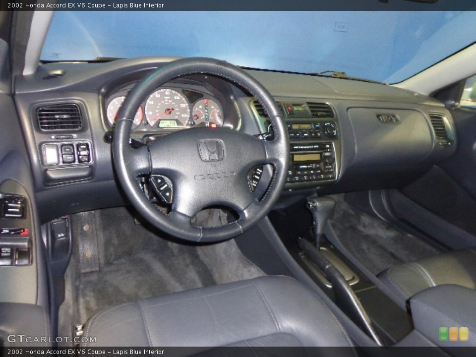 Lapis Blue Interior Photo For The 2002 Honda Accord Ex V6